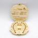 JZK Wooden Baby Milk Teeth Storage Keepsake Box - Baby Tooth Holder for 4-12 Years - Ideal Birthday or Christening Gift for Boys - Beige - Buy Online on SooperMarket.com