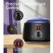 Madors Waxing Kit with LCD Display Temperature Control and 5 Hard Wax Beads - Purple - Buy Online on SooperMarket.com