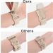 Mugust Adjustable Silicone Bracelet for Garmin Vivoactive 5/3 Vivomove 3/HR/Luxe/Style and Forerunner 55/245/645 - 20mm Sports Replacement in Milk Tea Color - Buy Online on SooperMarket.com