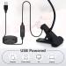 Geisofu 395nm UV Nail Lamp with Clamp | Portable Black Light LED UV Lamp for Gel Nails | 4 Dimming Levels | 5V USB Input - Buy Online on SooperMarket.com