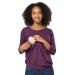 HAPPY MAMA Women's Maternity Nursing Knitted Striped Jumper Top 1060 12-14 Purple Melange