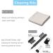 Hearing Aid Dryer Dehumidifier - Electronic Automatic Drying System with Cleaning Kit (Gray) - Buy Online on SooperMarket.com