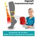 Blongw Compression Stockings for Men - 6 Pairs Knee Support Socks for Sports Travel & Running | A3-Assorted 01 L-XL - Buy Online on SooperMarket.com