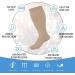 XX-Large Extra Wide Calf Compression Socks 20-30 mmHg Knee High Stockings for Swelling Pain - Beige - Buy Online on SooperMarket.com