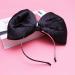 Minkissy Huge Bow Headband Candy Colored Hair Hoop Party Props Lovely Large Bowknot Hairband Party Props for Woman Girl(Black) - Buy Online on SooperMarket.com