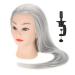 Buy Hairdresser Head Exercise Doll - Cosmetology Training Tool with Support (ET-172#) - Ideal for Hairdressing Salons - Buy Online on SooperMarket.com