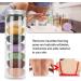 Konjac Wash Face Flutter Set - 8pcs Round Type Body Sponges for Deep Pore Cleansing and Exfoliation - Buy Online on SooperMarket.com