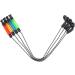 Carp Fishing Swinger Set with Bite Indicators - Red Yellow Blue & Green - 4 Pack for Accurate Fishing - Buy Online on SooperMarket.com