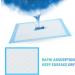 Timoo 100 PCS Disposable Changing Pad - Leak-Proof Underpad Bed Table Protector Mat - Soft Non-Woven Fabric - 17x13 - Buy Online on SooperMarket.com