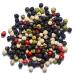 Whole Mixed Dried Peppercorns Pepper in 5 Colours Black White Pink Green Pimento (50g)
