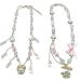 Shop Oralgo's Stylish Pearl Necklace with Art Beads & Adjustable Loop Pendant - Perfect Collarbone Chain for Every Occasion - Buy Online on SooperMarket.com