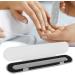 Nail File Nail Buffer Double Sided for Fingernails Toenails for Home DIY and Salon(Large Silver) - Buy Online on SooperMarket.com