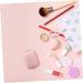 PLAFOPE Powder Puff Storage Box Cosmetic Egg Container Beauty Sponge Holders Powder Puff Rack Cosmetic Sponge Container Makeup Sponge Storage Makeup Sponge Stand White - Buy Online on SooperMarket.com