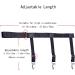 Buy Men's Shirt Holders & Suspenders - Elastic Non-Slip Adjustable Shirt Stays (1 Pair) - O-Shape for Perfect Fit - Buy Online on SooperMarket.com