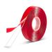 VERSAF Double Sided Tape Heavy Duty - 1/2 10' Acrylic Strong Adhesive Removable Double Sided Mounting Tape Clear for Carpet Fix/Home Office Wall/DIY Crafts/Poster/LED Lights/Car Glass Decor