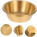IMIKEYA Spice Dish 8 Pcs Stainless Steel Sauce Dish Multipurpose Can Stainless Steel Dessert Dishes 7X7X2.5cmx2pcs Goldenx2pcs - Buy Online on SooperMarket.com