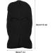 Skhaovs 2 Pack Knitted Sturm Hood Warm Winter Ski Mask Balaclava for Men & Women | Black Full Face Mask for Outdoor Sports - Buy Online on SooperMarket.com