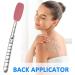 Back Applicator Folding Back Brush for Cream Back Moisturizer Applicator Long Handled Lotion Applicator for Medicine Skin Cream Sunscreen Pink - Buy Online on SooperMarket.com