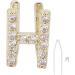Hip Hop Tooth Brace Capital Letter H Halloween Decoration with Easy Wearfor Hip Hop Fashion Shows or Music Concerts (Gold) - Buy Online on SooperMarket.com