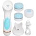 Facial Cleansing Brush Silicone Pore Deep Cleansing Electric Face Brush for Salon (Blue) - Buy Online on SooperMarket.com