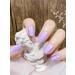 Kalolary Lavender Gel Nail Polish Strips - 20 Self-Adhesive Wraps with Nail File and Stick - Buy Online on SooperMarket.com