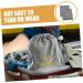 Baluue 4 Pcs Travel Hair Dryer Bag Hair Dryer Storage Bags Grey Travel Hair Dryer 35.00X30.00X0.50CMx2pcs Greyx2pcs - Buy Online on SooperMarket.com