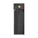 Abus folding lock on Bordo Ugrip 5700 ST with lock pocket - bicycle lock with 5 mm thick rods - ABus security level 7 - 80 cm - black black 80 cm single
