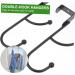 ABOOFAN 2pcs Door Hook Hat Hanger Over Door Clothes Hanger Rack Bathroom Towel Hooks Organizer Ordinary - Buy Online on SooperMarket.com