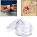 Desenda 5ml Clear Round Travel Sample Jar Pots - 20 Pieces for Women - Creams and Make-up Sample Containers - Buy Online on SooperMarket.com