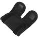 2Pcs Adjustable Dog Cat Leg Brace Elastic Warm Knee Pads for Surgery Wound Support and Stability for Injury Recovery Prevent Licking (Black) - Buy Online on SooperMarket.com