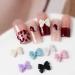 30 3D Nail Art Decorations 3D Bows Nail Colorful Bowknot Nail Accessories For Nail Art Designs DIY Crafting Bows Nail - Buy Online on SooperMarket.com