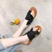 LGZY Women Comfy Platform Sandal Shoes - Bunion Correctors for Big Toes - Pain Relief and Style for Summer Beach and Daily Wear - Black, Size 39 - Buy Online on SooperMarket.com
