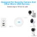 10FT 3 Pack Power Extension Cable for Wyze Cam v2/v3, Yi Camera, Blink Camera, Nest-Cam - Micro USB Charging Cord for Wyze v3 Outdoor - Indoor Use - Buy Online on SooperMarket.com