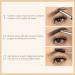 Waterproof Liquid Eyebrow Gel | Smudge-Proof & Sweat Resistant | Long Lasting Tinted Brow Color | Brow Pen Included (Black-Brown) - Buy Online on SooperMarket.com
