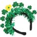 JSGHGDF Mardi GrasHeadband Irish Green Headband Irish Glitter Shamrock Headband SaintPatrick Day Headband CarnivalHeadband - Buy Online on SooperMarket.com