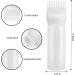 Gezimetie Root Comb Applicator Bottle with Scalp Massager Brush Comb 3PCS - White | Hair Coloring Dye and Scalp Treatment Tools - Buy Online on SooperMarket.com