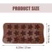 MAGICLULU 1 Set Chocolate Mold Ice Cube Gum Star Pie Pans Animal Stencils Star Shaped Candy Silicone Molds Silicone Ice Cube Molds Star Pasties Crayon Mold Baking Supplies Cake Silica Gel 21x10.5cm Brown - Buy Online on SooperMarket.com