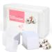 1000 Pcs Ultra Thin Makeup Facial Cotton Pads, Soft Lint Free Dry Nails/Lips/Eyes Polish Remover Pads, Square Cosmetic Beauty Cotton Pads, Non-Woven Cotton Makeup Remover ULTRA THIN 1000pcs Plain Weave Box-packed