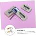 Mikinona Cosmetic Supplies 2 Sets Eyebrow Soap Eyebrow Cream Eyebrow Styling Soap Woman Brow Soap Supplies Colorless Miss - Buy Online on SooperMarket.com