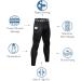 YUSHOW Men's Compression Pants 2 Pack - Running Tights & Workout Leggings - Summer Cool Dry Baselayer - X-Large Black+Grey - Buy Online on SooperMarket.com