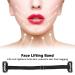 Face Lift Band | Wrinkle Removal Belt - 4 Reusable Pieces with Hair Clip for Face Shaping (Black) - Shop Now - Buy Online on SooperMarket.com
