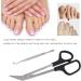 Professional Nail Scissors Long Handled Sharpp Nail Clippers Cutters Stainless Steel Manicure Scissors for Fingernail & Toenail - Buy Online on SooperMarket.com