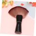 Beavorty Mineral Cutting Barber Cream - Highlighter Tool & Blending Brush for Face Makeup | Nylon Fan Brush for Blush & Foundation | 20x4x16cm Coffee Color - Buy Online on SooperMarket.com