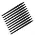 Zetiling 10pcs Silicone Eyeshadow Brush Set Soft Portable Eye Makeup Brush for Precise Application