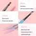 2 Pcs Round & Angled Nail Art Clean Up Brushes - Nail Painting Brushes for Mistake Cleanup and Design - 2pcs - Buy Online on SooperMarket.com