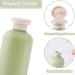 3 PCS Flip Cap Shampoo Bottles Empty Refillable Travel Bottles for Toiletries for Travel Size 200ML for Shampoo Lotions Cream Body Wash Conditioner Travel Shampoo Bottles - Buy Online on SooperMarket.com