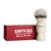 Alexander Simpson Captain Synthetic Hair brush Limited Edition Captain Faux Platinum Synthetic Shaving Brush (Ivory) Captain Platinum Fibre Ivory