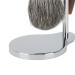 Men's Vintage Shaving Set | Practical Alloy Stand & Imitation Animal Hair Brush for Outdoor Use | International Shipping Available - Buy Online on SooperMarket.com