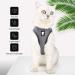 Ultra-Light Cat Dishes & Adjustable Soft Network Vest Jacket for Kittens & Puppies - 1 Pack New Gray - Buy Online on SooperMarket.com