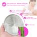 Organic Bamboo Nursing Pads | 10 Washable Ultra-Soft Leak-Proof Breastfeeding Pads | Comfortable & Breathable | Includes Wash Bag - Off White - Buy Online on SooperMarket.com